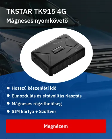 JUNEO TK915-E 4g lte mágneses gps nyomkövető
